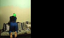 hot stepmother comes home and touches her pussy to relieve stress in homemade porn