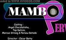 18y slim brazilian ebony angel chocolatinha takes first double anal dp