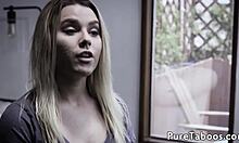 18yo stepdaughter drilled in all fours