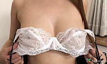 reiko katori, this japanese babe, tries jav modeling with close-up blowjobs and fingering