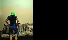 hot stepmother comes home and touches her pussy to relieve stress in homemade porn