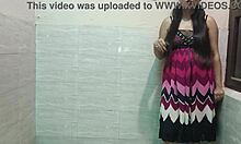 Desi Indian Step Father Disciplines Young Step Daughter After Catching Her Smoking Alone