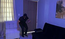masked burglar fucks milf lina henao hard