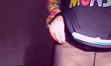 bonneyuwu in pajamas masturbates with dildo and plush