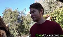 Blacked Cuckolding Teen With Outdoor Humiliation!
