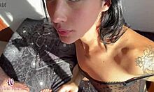 Wife Sucks And Fucks Neighbor Intensely After Husband Leaves Home