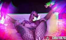 gothic babe cassidy luxe stretches her pussy for hardcore sex with a monster cock.