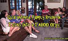 Quarantined Milfs Engage In Taboo Orgy With Detailed Close-Up Scenes