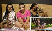 Reacting to film while watching first porn