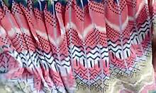 Intense balcony blowjob and pussy exposure