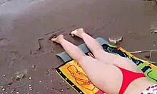 Beautiful blowjob on the river - cristallgloss vertical 4k 😘