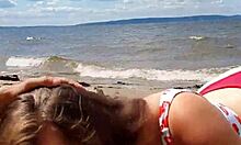 Beautiful blowjob on the river - cristallgloss vertical 4k 😘