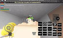 First time in Roblox condo: sharing intimate moments with friend