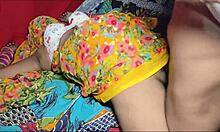 desi hot village wife getting hard fucked in yellow saree 😍