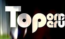 Penelope moans intensely in casting for money