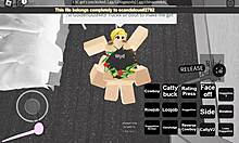 First time in Roblox condo: sharing intimate moments with friend