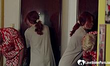 Redhead Stepmom Pussy Pounded Hard!