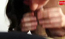 My Friend's Girlfriend Sucks Cock Like Crazy!