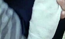 Hot Whore Receives Creampie And Spanks Outdoors