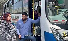 peruvian redhead rides bus collector to skip fare payment