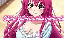 Puerto rican woman moans intensely during solo session with kassindrix