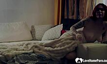 Redhead Stepmom Pussy Pounded Hard!