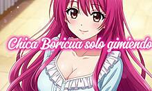 Puerto rican woman moans intensely during solo session with kassindrix