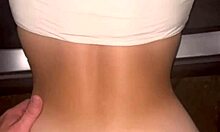 Street Performer Gives Head And Gets Bareback Action Before Cum In Mouth