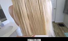 Stepmom allows stepbrother to fuck stepsister emma starletto in raw action