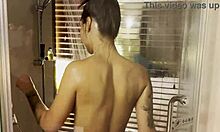 monika fox home masturbation in shower free