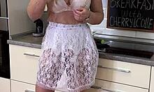 Breakfast With Cherryl Colle In Heels And Stockings