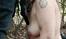 2025 04 16 esclave f en foret balade et dogging