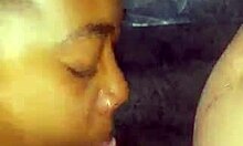 Chubby married woman enjoys amateur sucking session