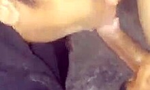 Chubby married woman enjoys amateur sucking session