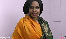 big boobs indian stepmom dirty talking and fingering with stepson during sex 😏