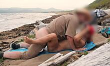 Fatal Meeting Of The Exhibitionist And A Stranger On The Sea Beach Xsanyany