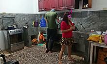 Perverted neighbor shows everything while he watches