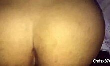 The amateur couple engages in sex with the wife bent over in doggystyle position in California