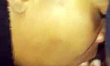 Chubby married woman enjoys amateur sucking session