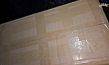 tantaly unboxes sarina for intense milf blowjob and fucking