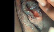 she rubs herself nicely in private