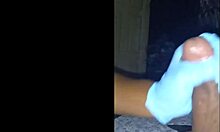 HANDJOB with SPIT from a pretty girl