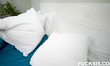 Step sis rips off condom for better cum feel with taylor rae