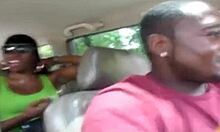 Dominican amateur's big booty in rough outdoor first video