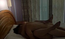 desperate housewife invites neighbor to fix broken bed for passionate sex