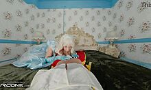 Teen blonde cinderella sucks and rides huge dick in vr cosplay