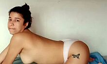 Selene does naked at home for her voyeur neighbor