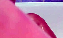 Hot Stepmom's Bathroom Fun With Toys And Dildo!