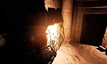 an ancient runic dildo smashed laras skilled ass 3d hentai