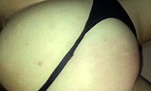 la zorra de mi hermanastra me pide que la folle bien duro a cuatro patas y le deja toda mi leche en sus lindas tetas